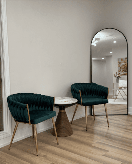 Lumina Medi Spa waiting area seating